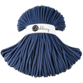 Bobbiny Intrecciato 9mm JUMBO - Jeans (Blu Jeans)