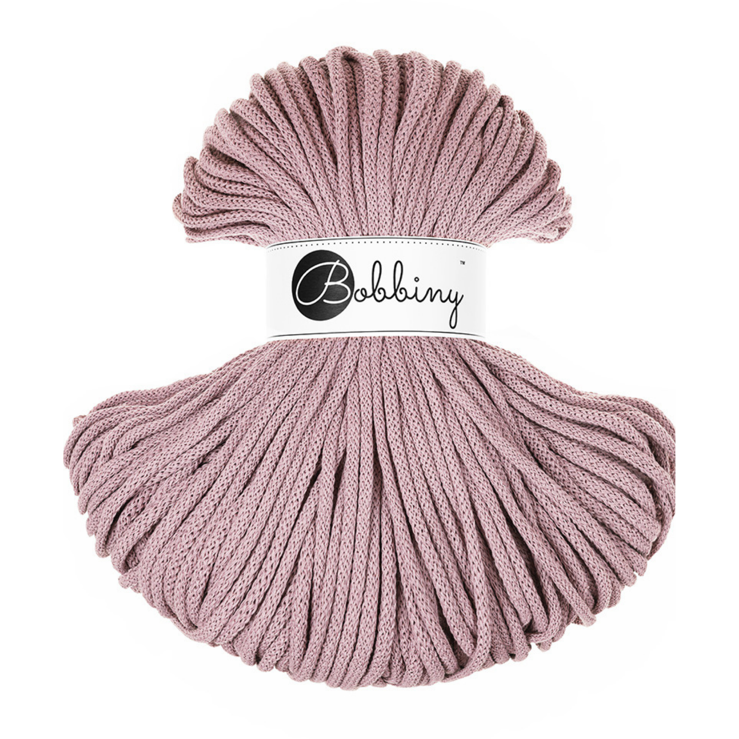 Bobbiny Intrecciato 5mm PREMIUM - Mauve (Malva)