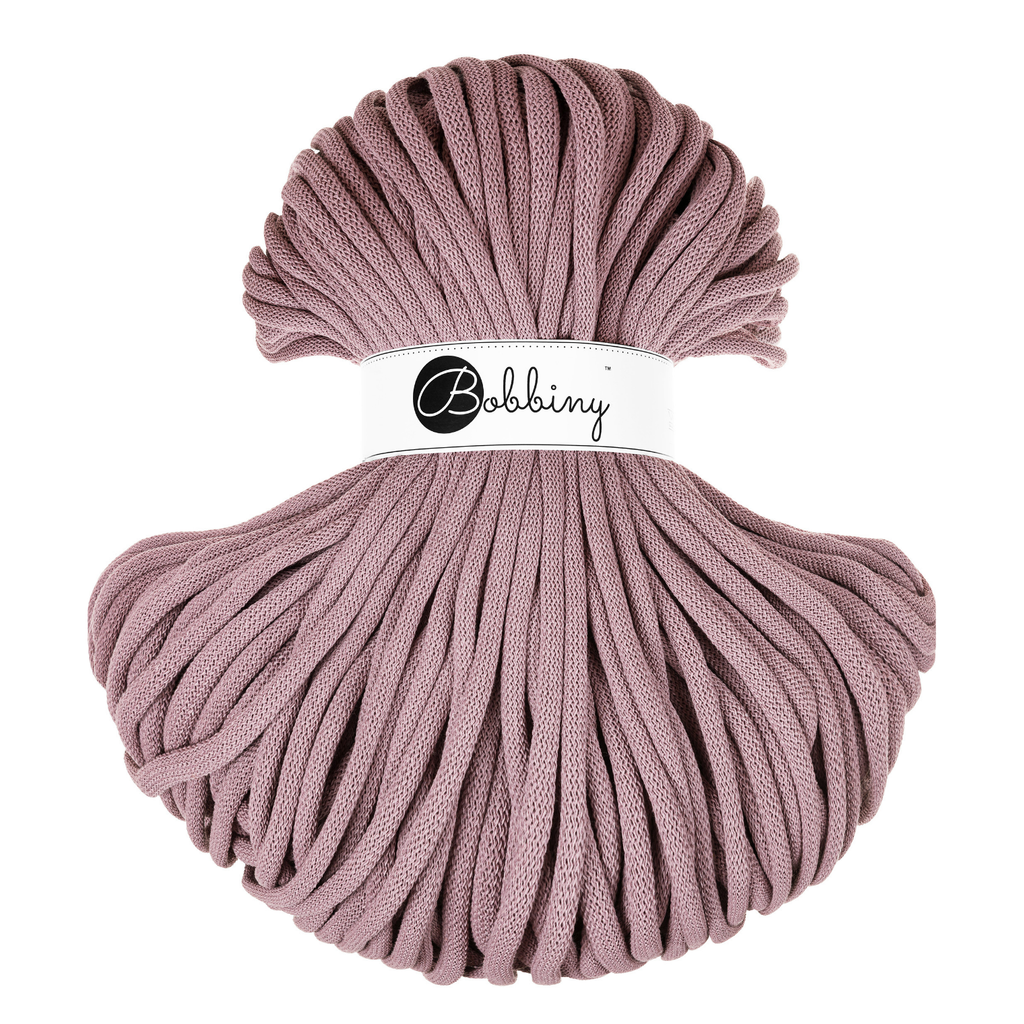 Bobbiny Intrecciato 9mm JUMBO - Mauve (Malva)