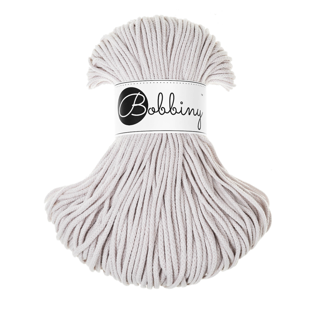 Bobbiny Intrecciato 3mm JUNIOR - Moonlight (Chiaro di Luna)