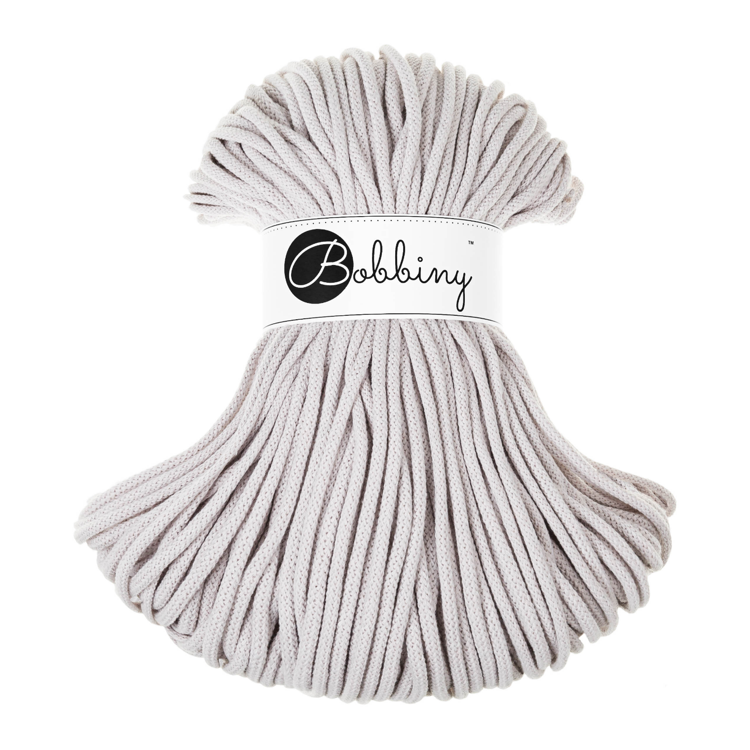 Bobbiny Intrecciato 5mm PREMIUM - Moonlight (Chiaro di Luna)