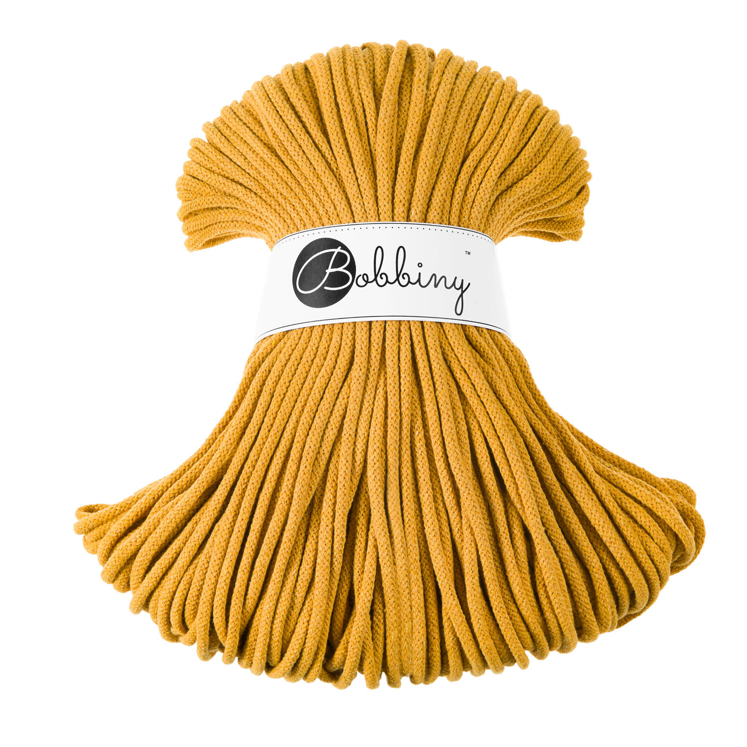 Bobbiny Intrecciato 5mm PREMIUM - Mustard (Senape)