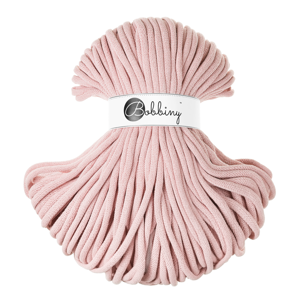 Bobbiny Intrecciato 9mm JUMBO - Pastel Pink (Rosa Pastello)