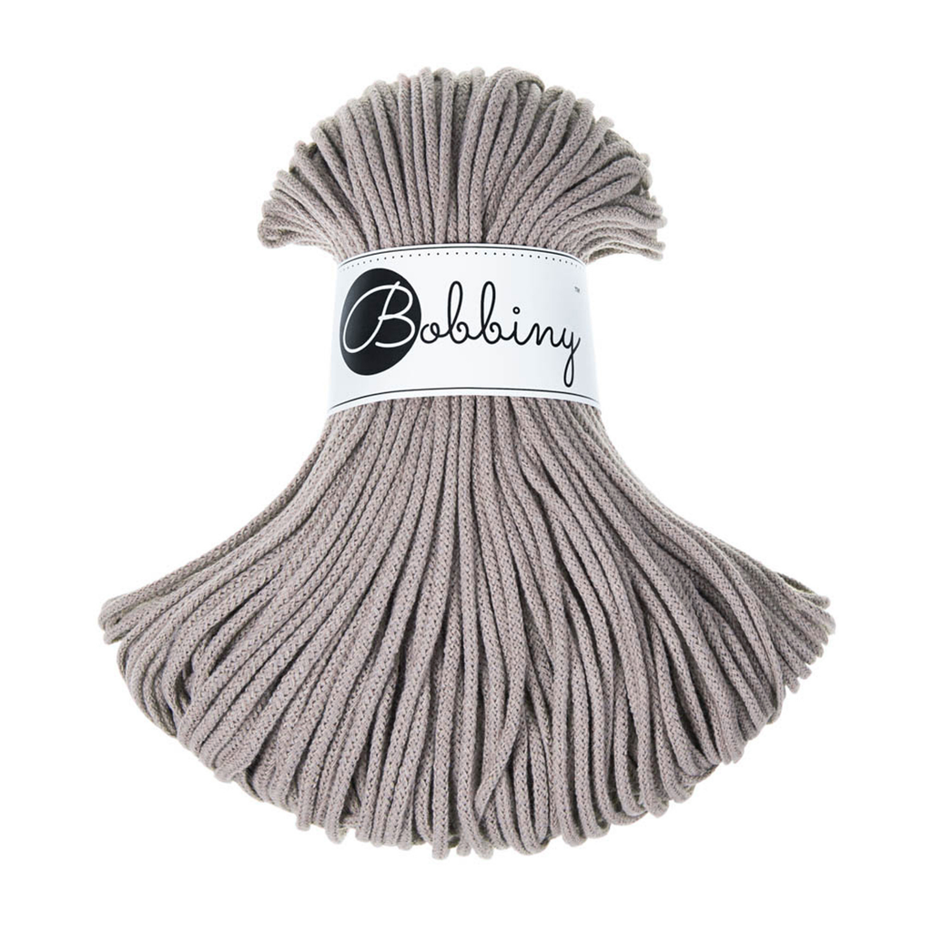 Bobbiny Intrecciato 3mm JUNIOR - Pearl (Perla)