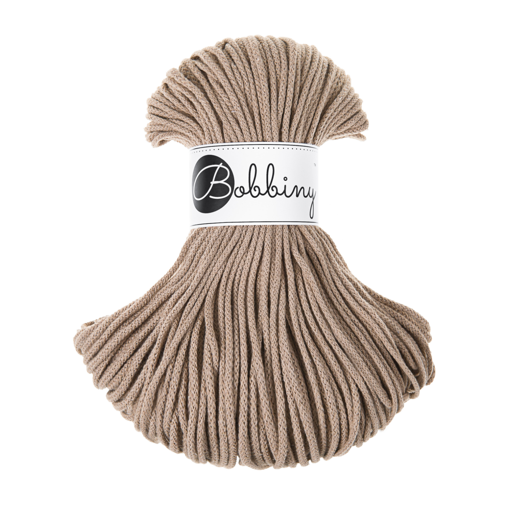 Bobbiny Intrecciato 3mm JUNIOR - Sand (Sabbia)