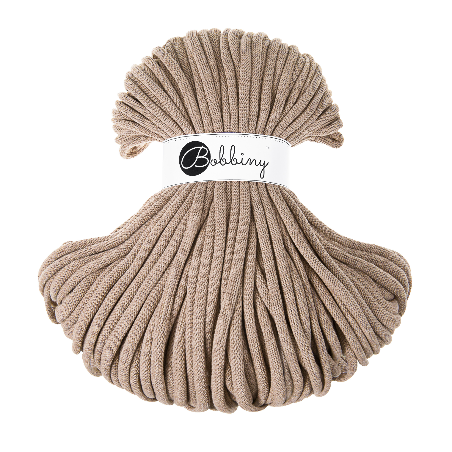Bobbiny Intrecciato 9mm JUMBO - Sand (Sabbia)