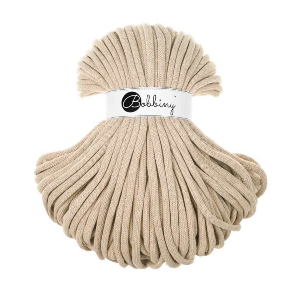 Bobbiny Intrecciato 9mm JUMBO - Warm Beige (Beige Caldo)