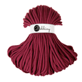 Bobbiny Intrecciato 9mm JUMBO - Wine Red (Rosso Vino)